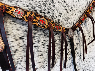 Leopard breastcollar