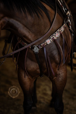 Leopard breastcollar